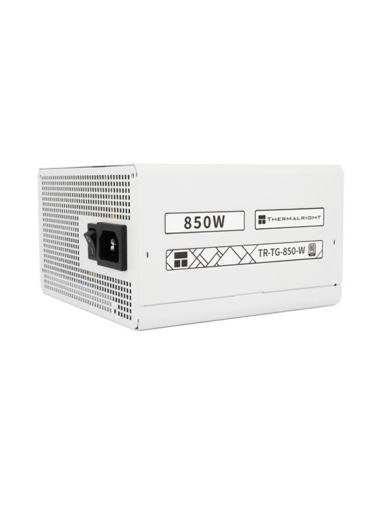 კვების ბლოკი: THERMALRIGHT 800W 80 Plus Gold modular PSU White - TR-TG850-W