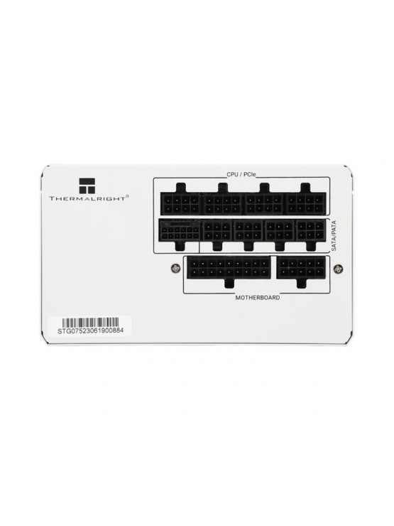 კვების ბლოკი: THERMALRIGHT 800W 80 Plus Gold modular PSU White - TR-TG850-W