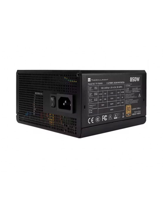 კვების ბლოკი: THERMALRIGHT 850W 80 Plus Gold PSU - TR-TG850S