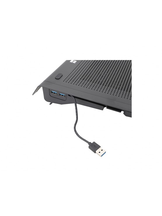 ნოუთბუქის ქულერი: THERMALRIGHT TR-NCP01B Notebook Cooling Stand Black