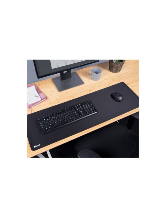 მაუს პადი: Trust Mouse Pad XXL Black - 24194