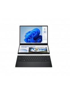 ნოუთბუქი: Asus Zenbook Duo 14 UX8406MA-QL141W 14" 3K 120Hz Intel Ultra 9 185H 32GB 1TB SSD