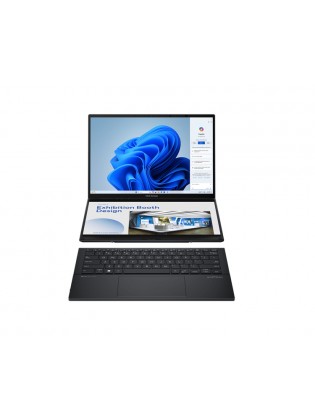 ნოუთბუქი: Asus Zenbook 14 Duo OLED UX8406MA-QL056W 14" FHD Touch Intel Ultra 7 155H 16GB 1TB SSD Win11 Home