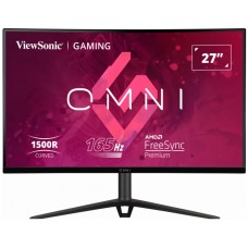 მონიტორი: ViewSonic OMNI VX2718-2KPC-MHDJ Curved 27" 2K QHD 165Hz VA 1ms 2xHDMI DP Built-in Speaker