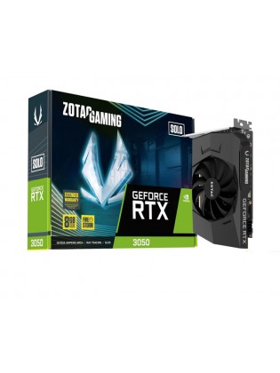 ვიდეო დაფა: Zotac GAMING GeForce RTX3050 Solo 8GB 128-Bit GDDR6 - ZT-A30500G-10L