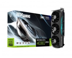 ვიდეო დაფა: ZOTAC GAMING GeForce RTX4080 SUPER Trinity Black Edition 16GB 256-bit GDDR6X - ZT-D40820D-10P