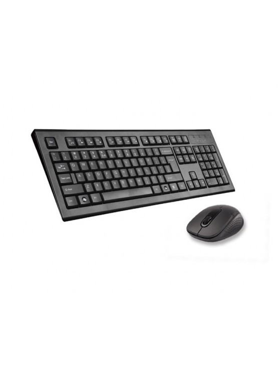 კლავიატურა-მაუსი: A4Tech 7100N Wireless Desktop EN/RU layout Black