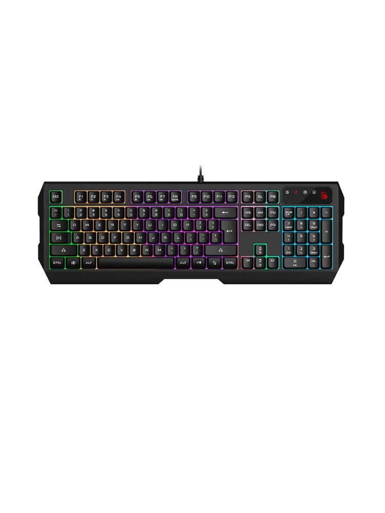 კლავიატურა: A4tech Bloody B135N Neon Illuminate Gaming Keyboard Black