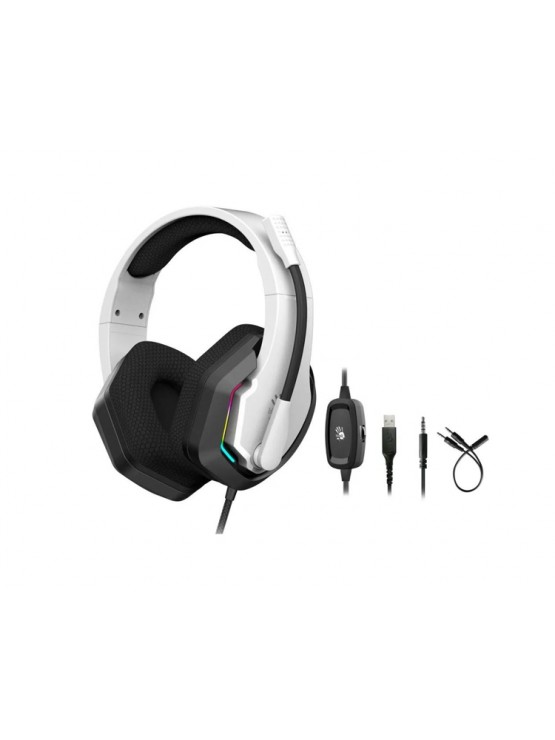 ყურსასმენი: A4tech Bloody G260P RGB Gaming Headphone White