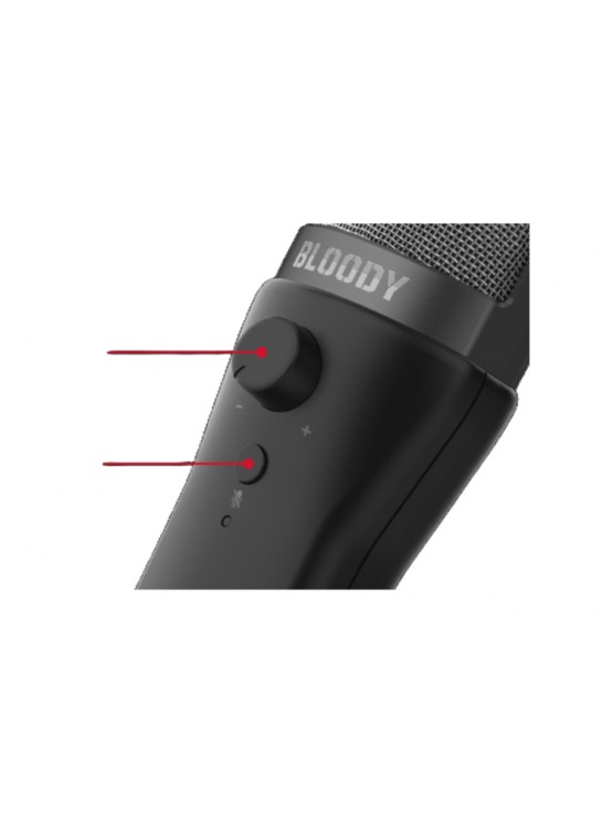 მიკროფონი: A4Tech Bloody GM20 USB Gaming Microphone Black