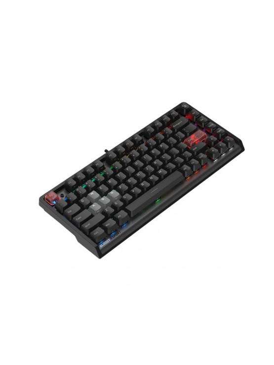 კლავიატურა: A4Tech Bloody LK70 Light Strike Speed Neon Gaming Keyboard Ash Black
