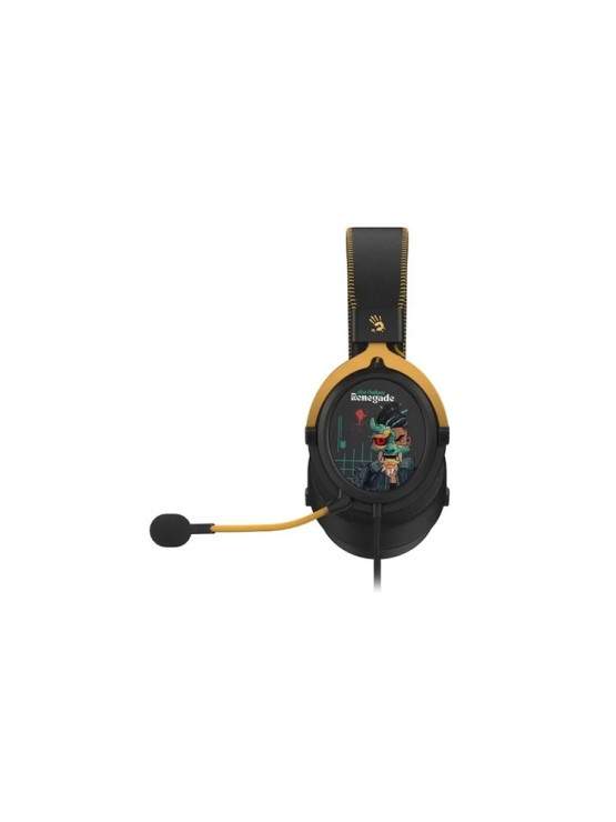 ყურსასმენი: A4Tech Bloody M595 Hybridcore Gaming Headset With Mic Renegade Midnight