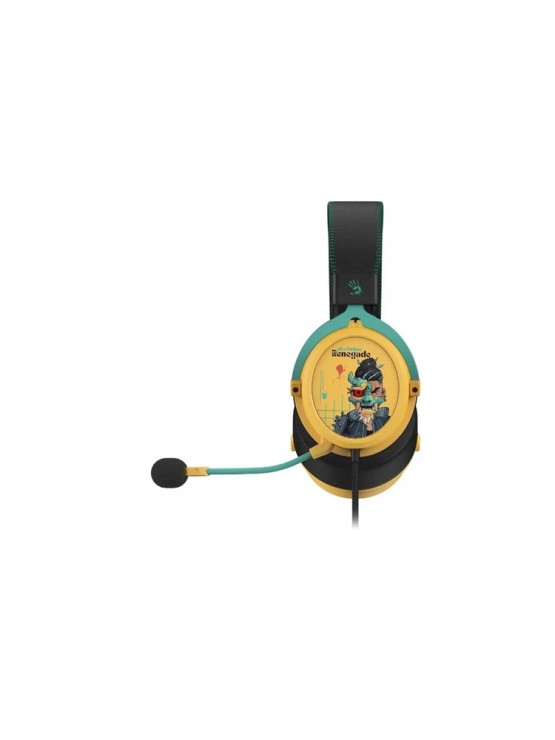 ყურსასმენი: A4Tech Bloody M595 Hybridcore Gaming Headset With Mic Renegade Sunset