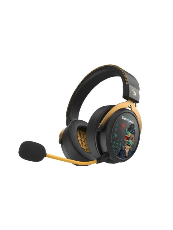 ყურსასმენი: A4Tech Bloody MR595 AIO Gaming Headset With Mic Renegade Midnight