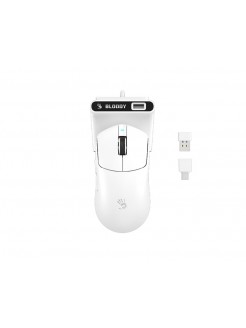 მაუსი: A4Tech Bloody R77 Ultra Dock Dual Mode Wireless Gaming Mouse White