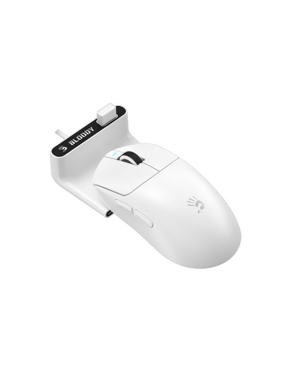 მაუსი: A4Tech Bloody R77 Ultra Dock Dual Mode Wireless Gaming Mouse White