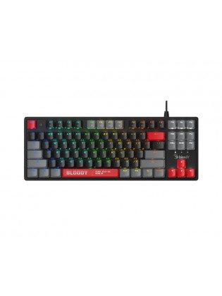 კლავიატურა: A4tech Bloody S310N Mechanical Switch RGB Gaming Keybord Energy Red