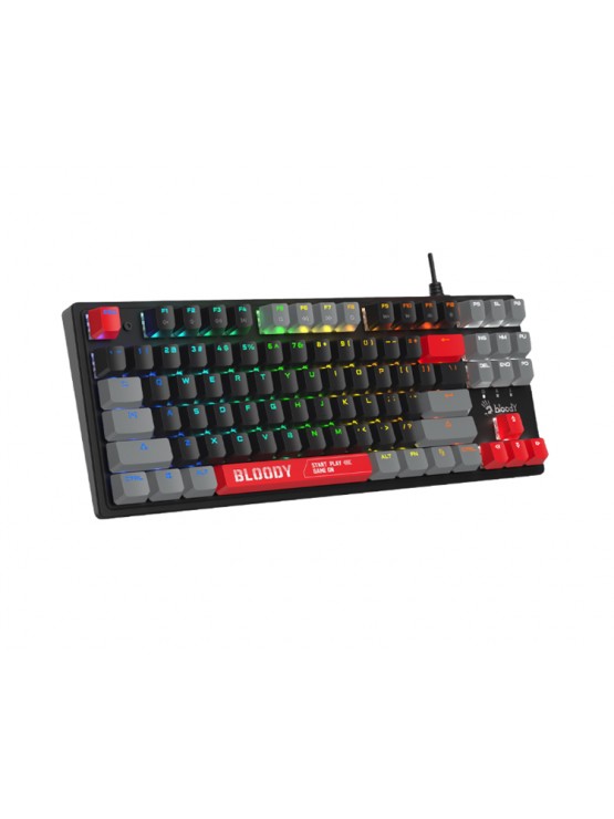 კლავიატურა: A4tech Bloody S310N Mechanical Switch RGB Gaming Keybord Energy Red
