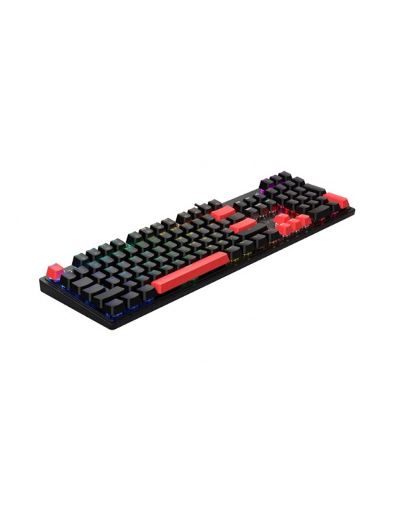 კლავიატურა: A4Tech Bloody S520N Mechanical Red Plus Switch RGB Gaming Keyboard Fire Black