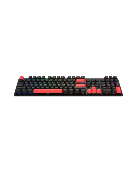 კლავიატურა: A4Tech Bloody S520N Mechanical Red Plus Switch RGB Gaming Keyboard Fire Black