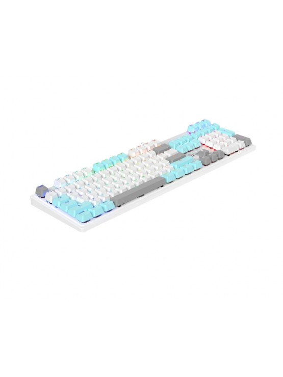 კლავიატურა: A4Tech Bloody S520N Mechanical BLMS Blue Switch RGB Gaming Keyboard Icy White