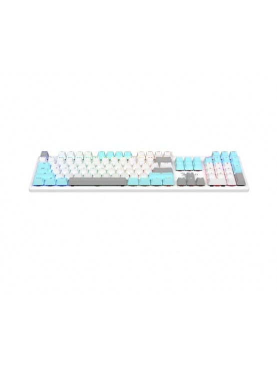 კლავიატურა: A4Tech Bloody S520N Mechanical BLMS Blue Switch RGB Gaming Keyboard Icy White