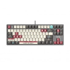 კლავიატურა: A4tech Bloody S87 HOT-SWAPPABLE Mechanical Keyboard Pixels Red