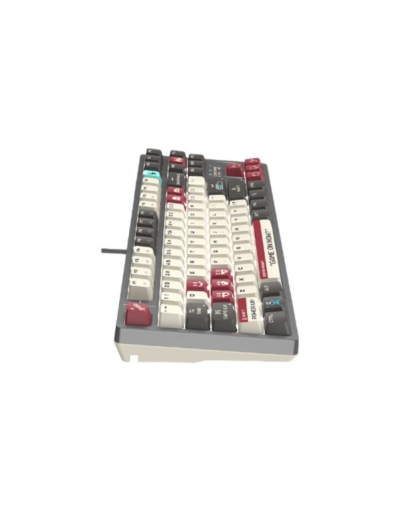 კლავიატურა: A4tech Bloody S87 HOT-SWAPPABLE Mechanical Keyboard Pixels Red