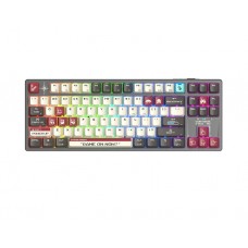 კლავიატურა: A4Tech Bloody WS87 Dual-Core Wireless Mechanical Keyboard Pixels Red