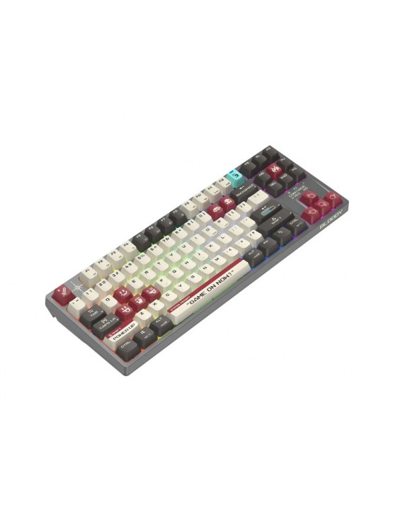 კლავიატურა: A4Tech Bloody WS87 Dual-Core Wireless Mechanical Keyboard Pixels Red