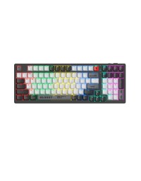 კლავიატურა: A4Tech Bloody WS98 Dual-Core Wireless Mechanical Keyboard BLMS Red Plus Switch Bloody Grey