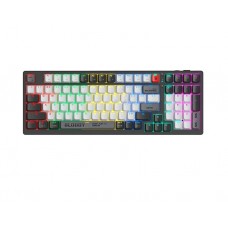 კლავიატურა: A4Tech Bloody WS98 Dual-Core Wireless Mechanical Keyboard BLMS Red Plus Switch Bloody Grey