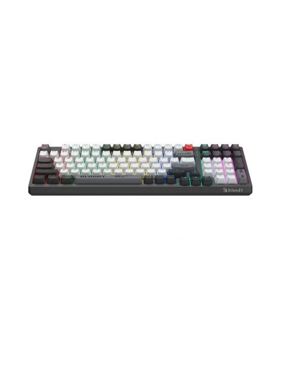 კლავიატურა: A4Tech Bloody WS98 Dual-Core Wireless Mechanical Keyboard BLMS Red Plus Switch Bloody Grey