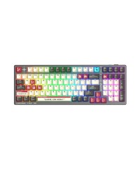 კლავიატურა: A4Tech Bloody WS98 Dual-Core Wireless Mechanical Keyboard BLMS Red Plus Switch Pixels Red