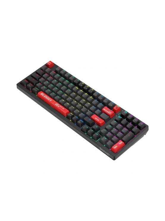 კლავიატურა: A4Tech Bloody WS98 Dual-Core Wireless Mechanical Keyboard Sports Red