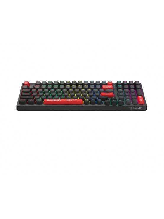 კლავიატურა: A4Tech Bloody WS98 Dual-Core Wireless Mechanical Keyboard Sports Red