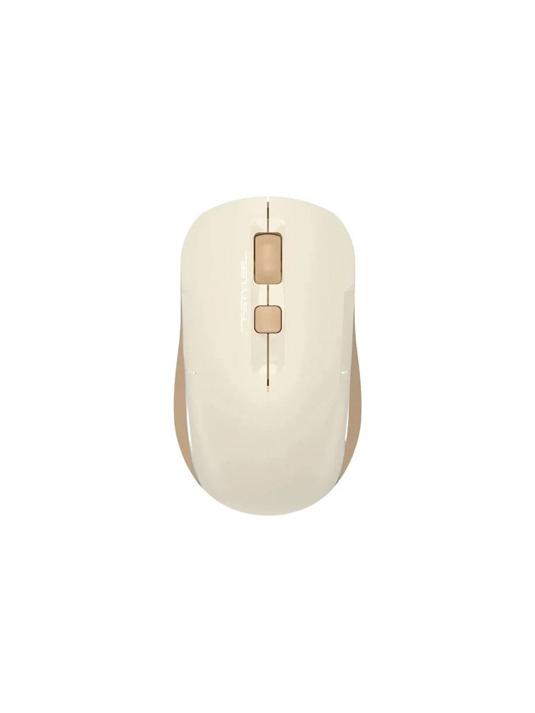 მაუსი: A4Tech Fstyler FB26CS Air2 Bluetooth & 2.4G Wireless Mouse Cafe Latte