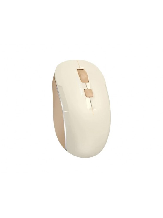 მაუსი: A4Tech Fstyler FB26CS Air2 Bluetooth & 2.4G Wireless Mouse Cafe Latte