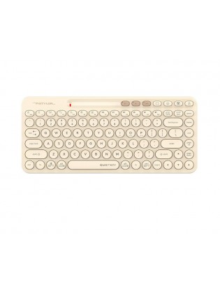 კლავიატურა: A4Tech Fstyler FBK36C AS Bluetooth & 2.4G Keyboard Cafe Latte