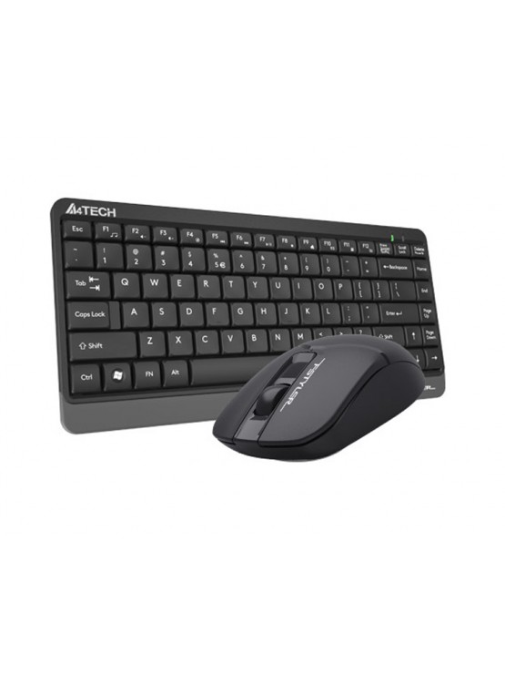 კლავიატურა-მაუსი: A4Tech Fstyler FG1112 2.4G Compact Desktop Set EN/RU layout Black