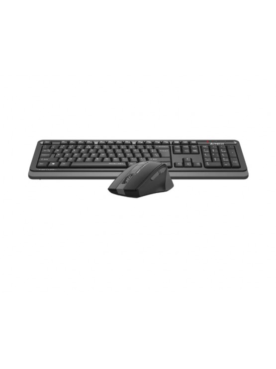 კლავიატურა-მაუსი: A4Tech Fstyler FGS1035Q 2.4G QuietKey Desktop Set EN/RU layout Grey