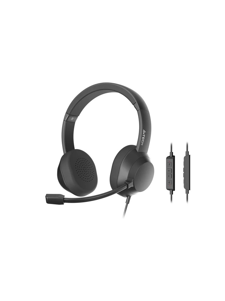 ყურსასმენი: A4tech Fstyler FH150U Conference USB Headset Black