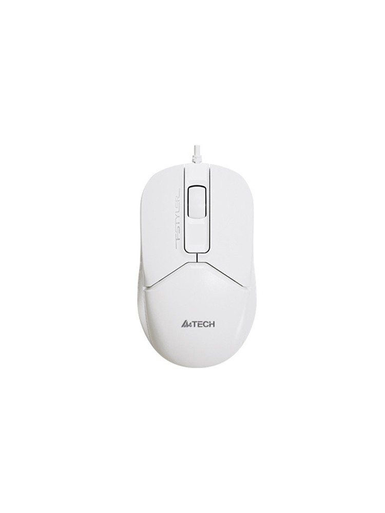 მაუსი: A4tech Fstyler FM12 Wired Mouse White