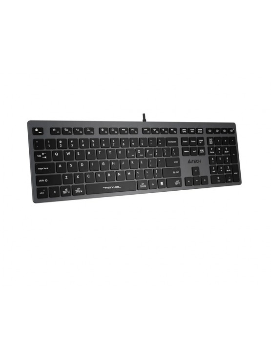 კლავიატურა: A4Tech Fstyler FX50 Scissor Switch Keyboard EN/RU layout White