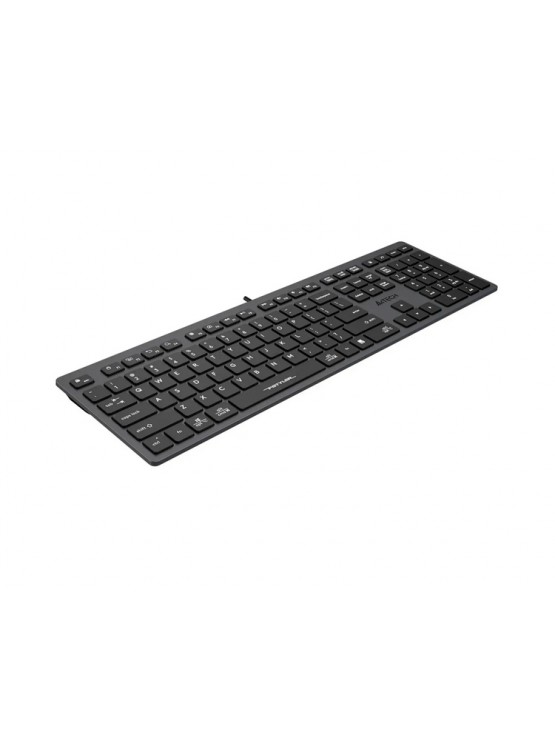 კლავიატურა: A4Tech Fstyler FX50 Scissor Switch Keyboard EN/RU layout White