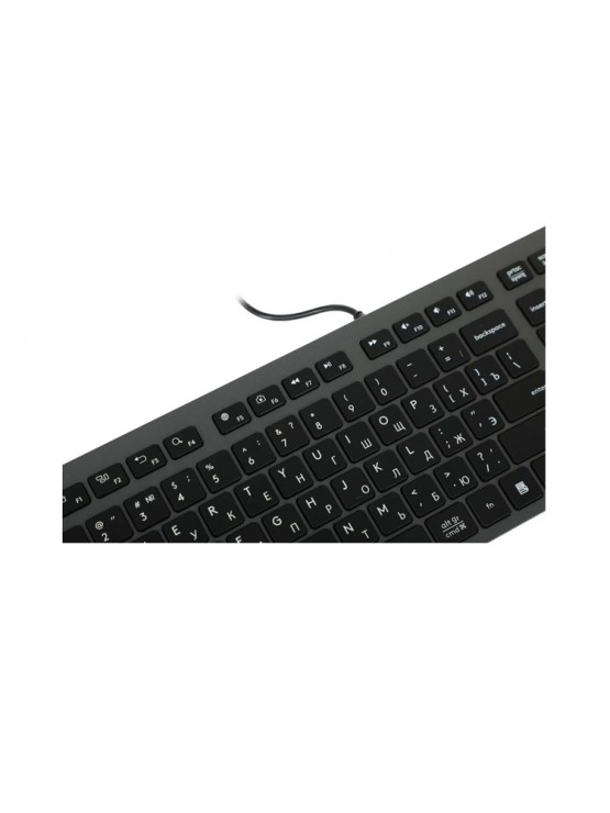 კლავიატურა: A4Tech Fstyler FX50 Scissor Switch Keyboard EN/RU layout White