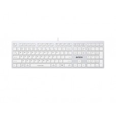 კლავიატურა: A4Tech Fstyler FX50 Scissor Switch Keyboard EN/RU layout White