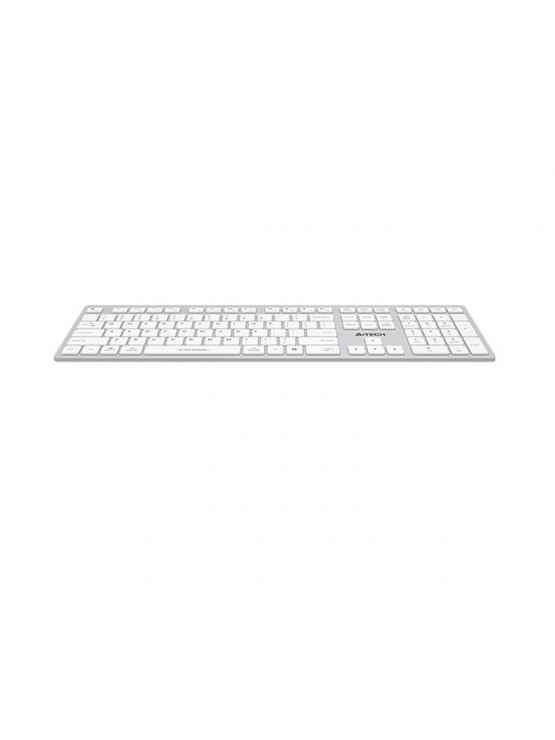 კლავიატურა: A4Tech Fstyler FX50 Scissor Switch Keyboard EN/RU layout White