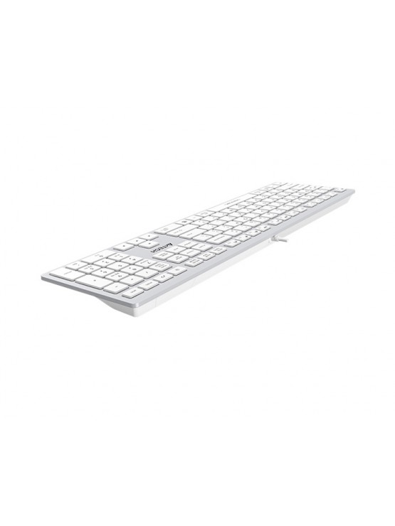 კლავიატურა: A4Tech Fstyler FX50 Scissor Switch Keyboard EN/RU layout White