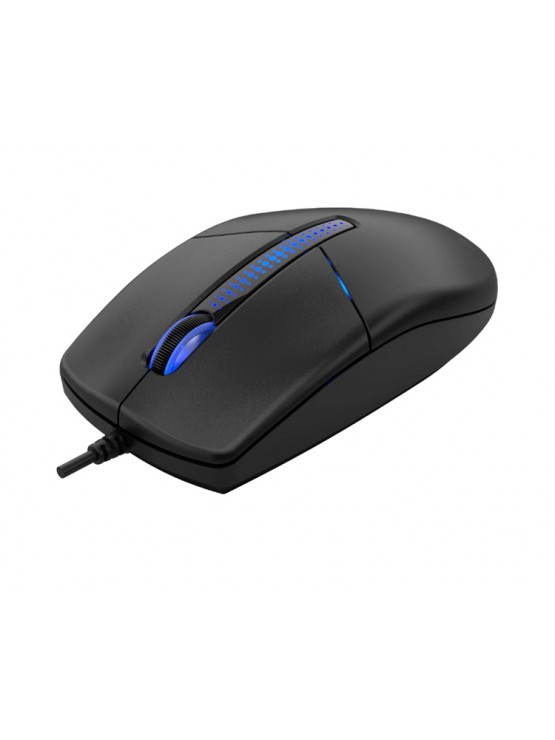 მაუსი: A4Tech N-530S Wired Illuminated Optical Mouse Black